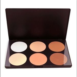 SOLD FaceBase 6 Color Powder Contour Palette NIB